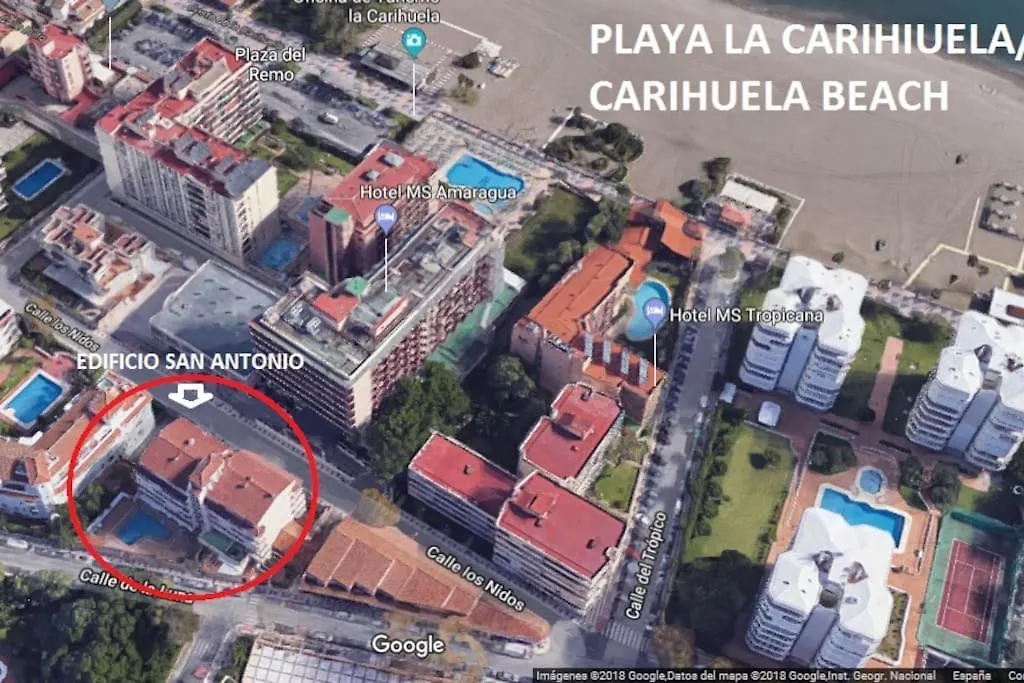 San Antonio Beach - Estudio En La Playa De La Carihuela Torremolinos Apartment